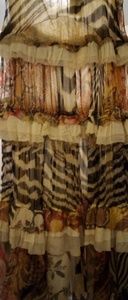 Just Cavali Maxi Tiered Skirt